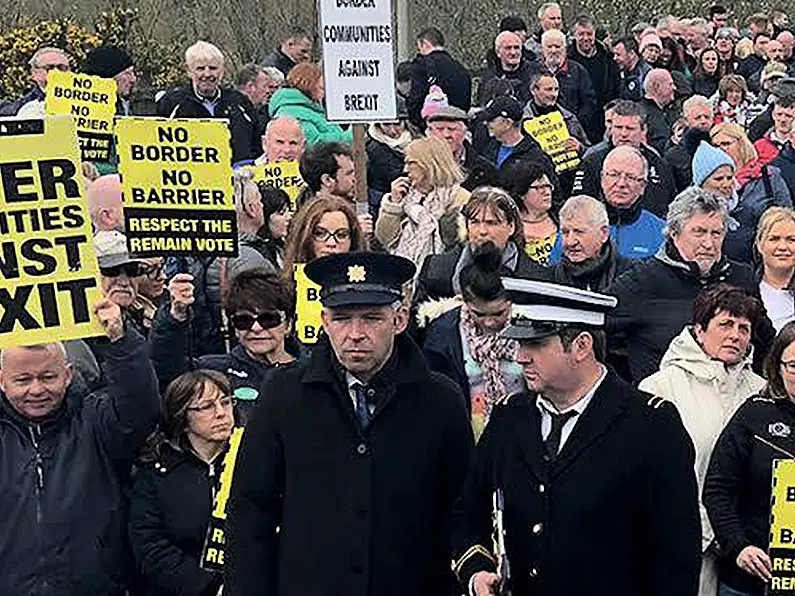 Border protests over British threat to trigger Article 16 taking place today