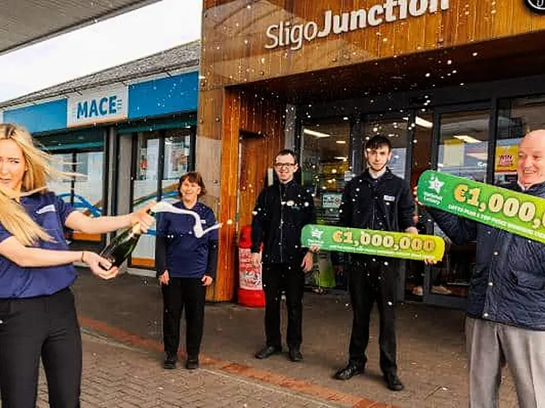 Sligo Lotto millionaire yet to claim prize