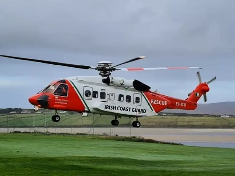 Rescue 118 tasked to rescue operation on Inis Meáin this morning