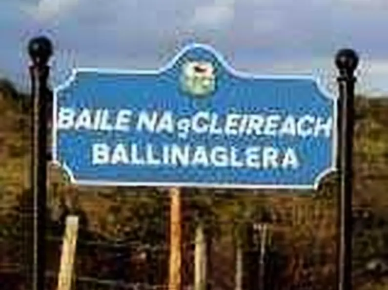 Landslide near Ballinaglera, Co. Leitrim