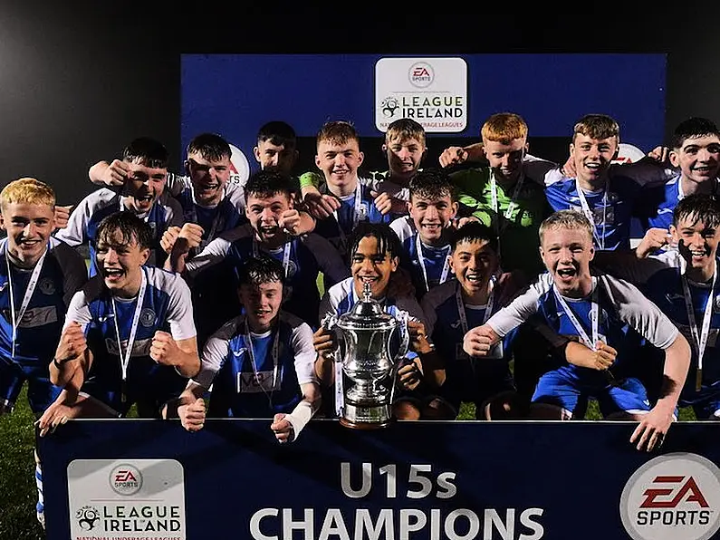 Finn Harps celebrate national underage cup double