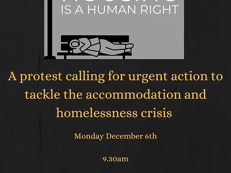 Accommodation & Homeless Protest to take place in Sligo on Monday