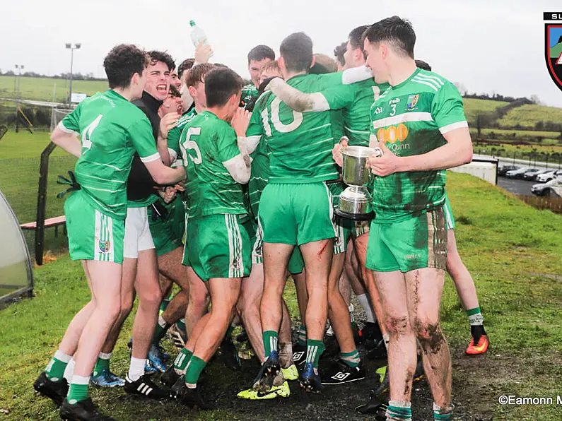 St Molaise Gaels celebrate Sligo U20 title