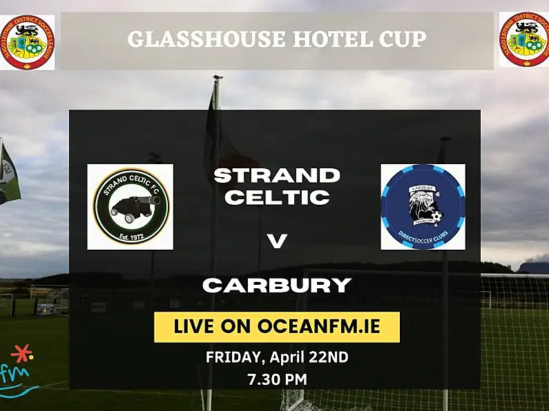 Live now: Strand Celtic v Carbury F.C.