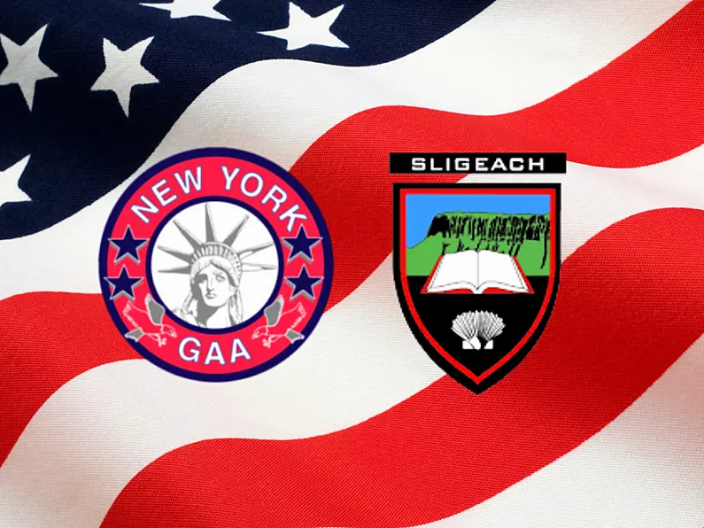 New York v Sligo live tonight at 7.30pm