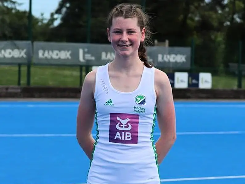 Sligo's Maebh McLoughlin on Ireland hockey duty