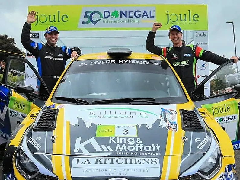 Josh Moffett wins Donegal International Rally 2022