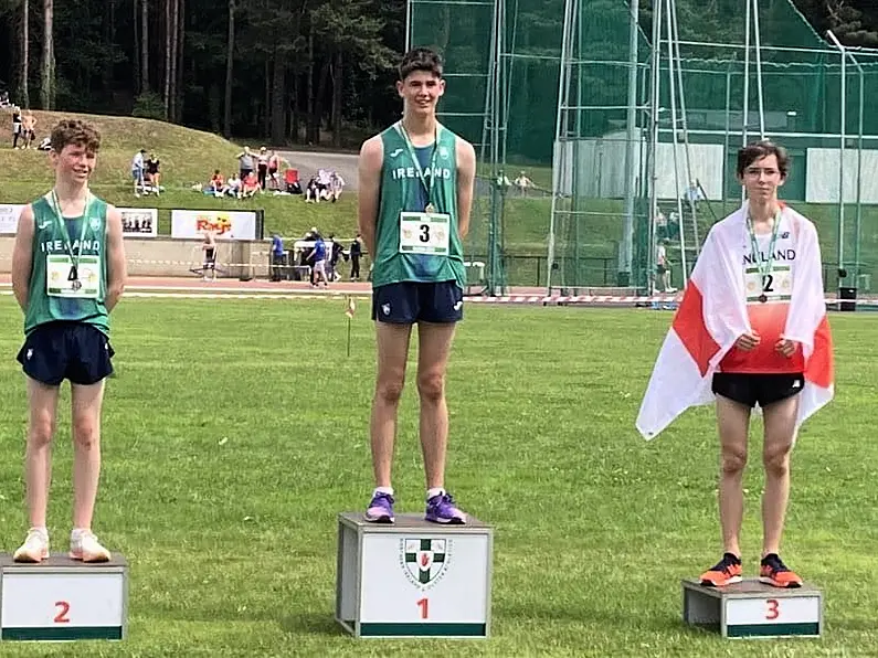 St Attracta's Patrick Hyland wins 3000 metre walk gold