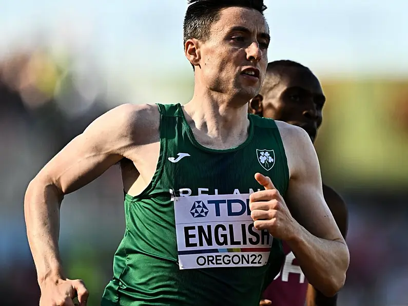 Mark English fifth in 800m semi-final