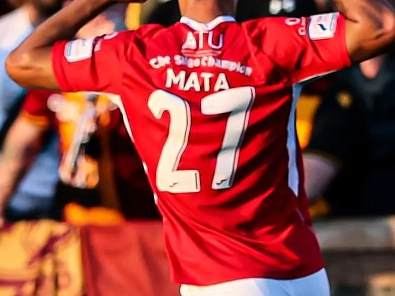 Mata strikes twice to give Sligo Rovers 2-1 win