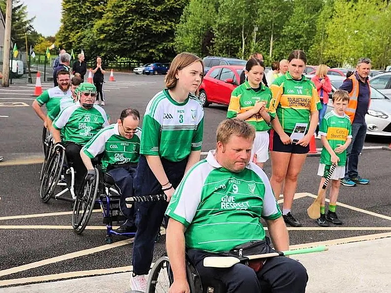 Wheelchair hurling comes to Benada Hall