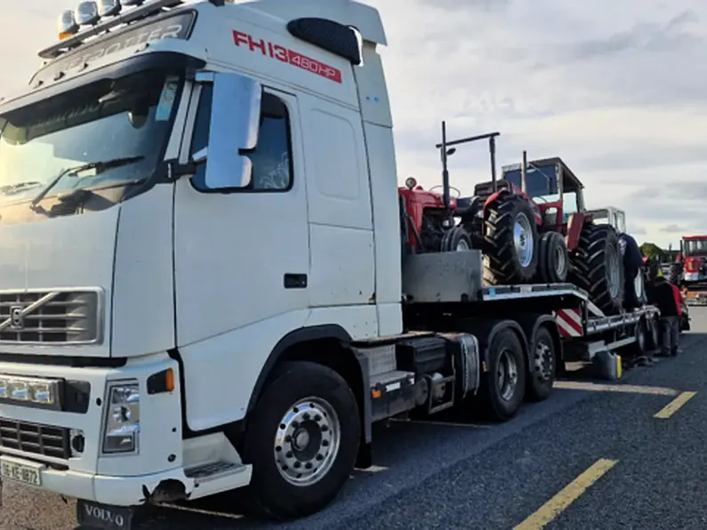 Charity Vintage Tractor run raising funds for Autism Ireland travels through the Northwest