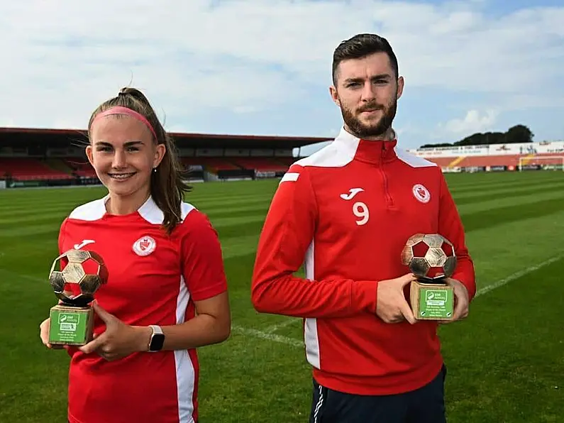 Rovers' Keena and Doherty win Player of the Month awards