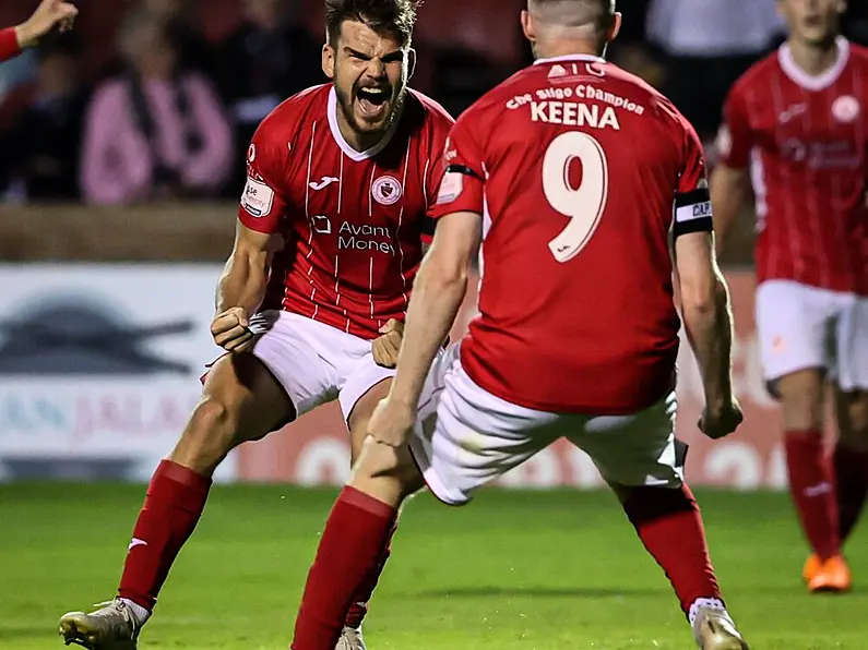 Sligo Rovers keep Euro hopes alive with 2-0 win