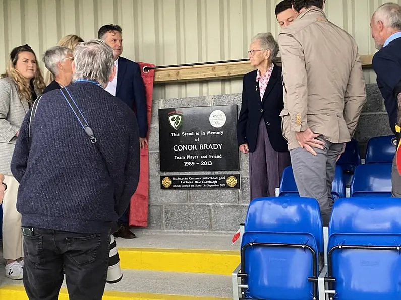 GAA President opens new 'Conor Brady' stand in Sligo