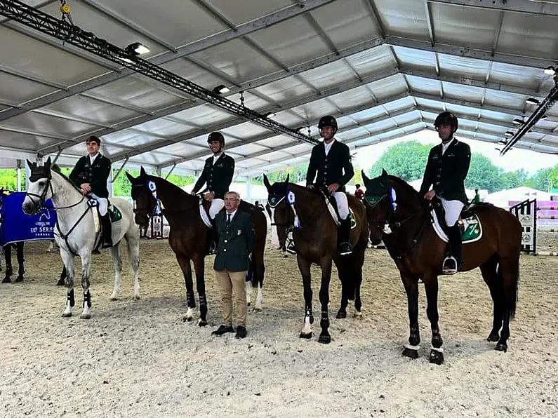 Sligo showjumper helps Ireland win silver medal