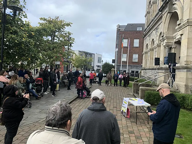 Cost of Living Coalition protest takes place in Sligo