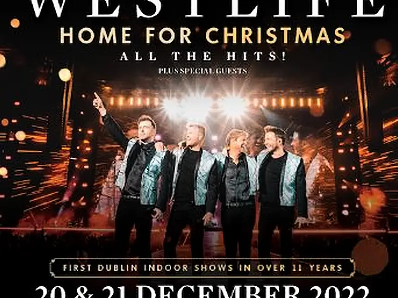 Westlife announce two Christmas gigs in Dublin