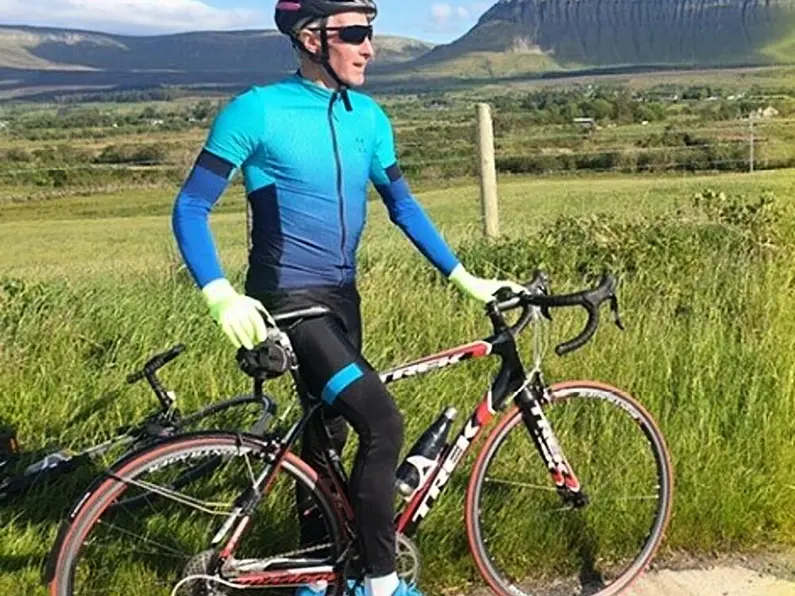 Maugherow's Jimmy Currid ready for his Cycle & Climb