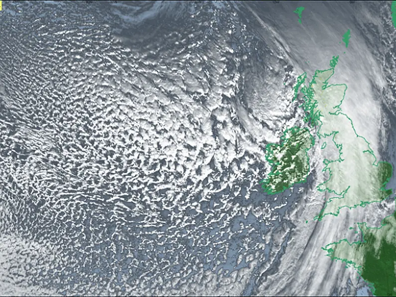 Hail, sleet, ice and possibly snow across north west tonight, tomorrow morning