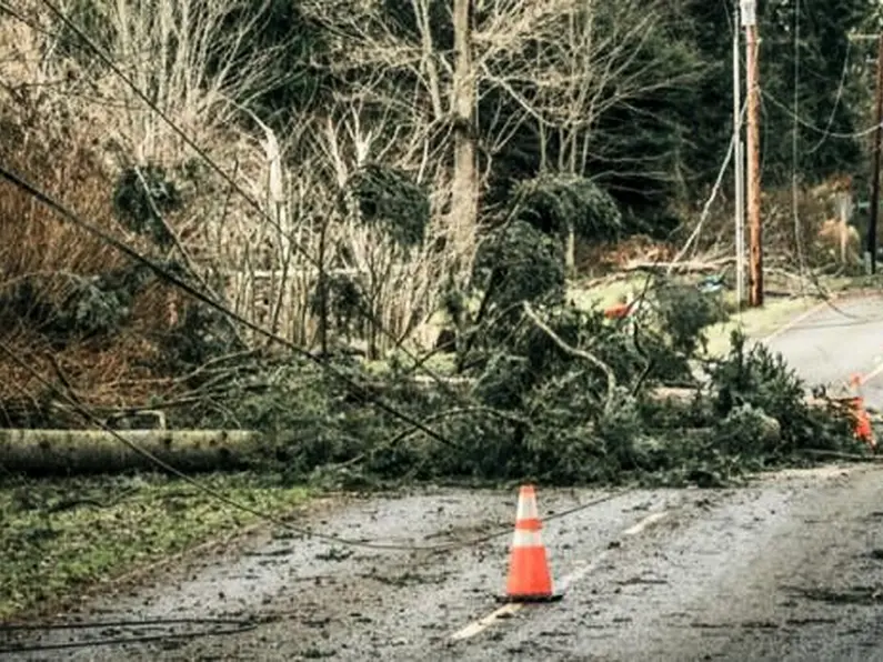 Windy start to New Year in  north west