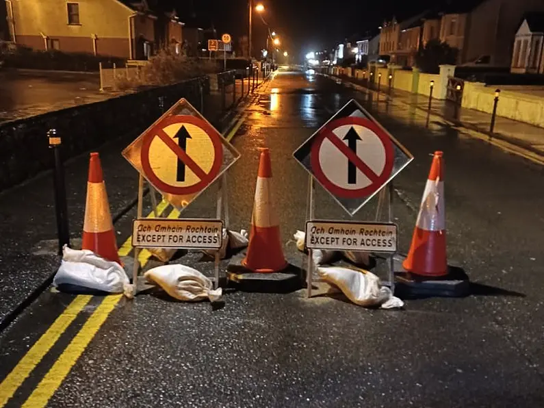 UPDATE: Roads have now reopened. Number of roads in Sligo closed due to high tide