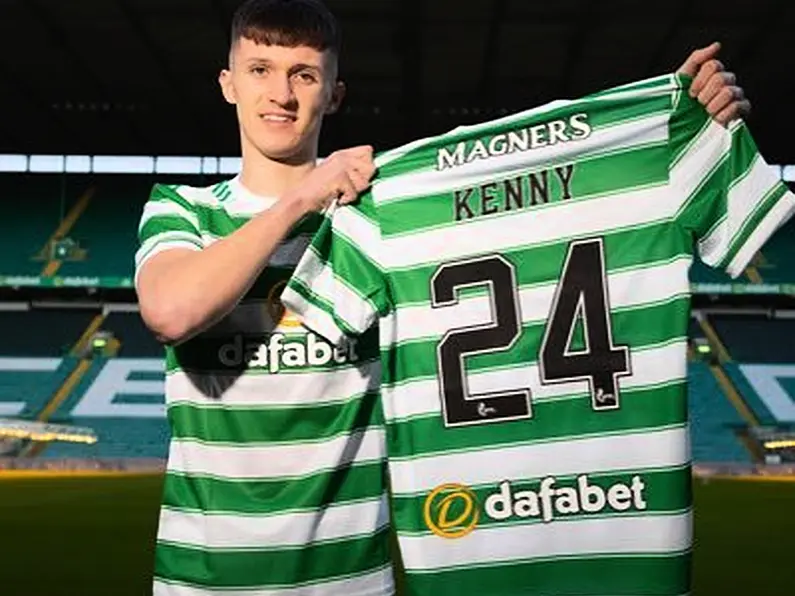 Johnny Kenny scores on Celtic debut