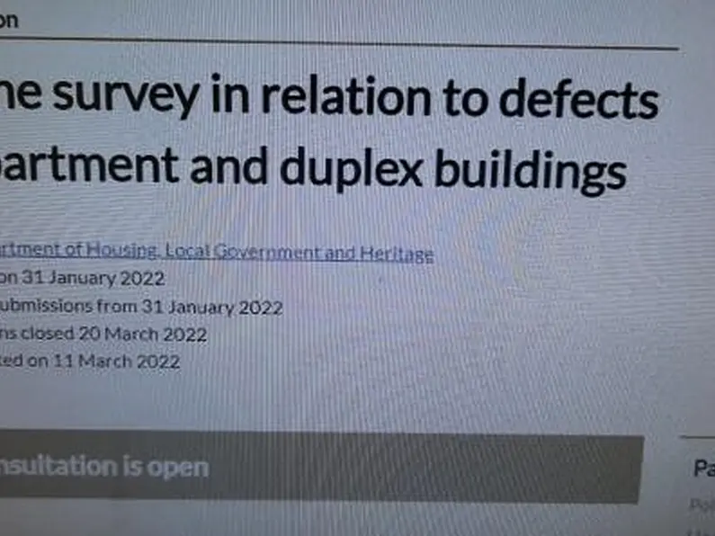 Tomorrow the deadline for survey on defects in NW apartments and duplexes