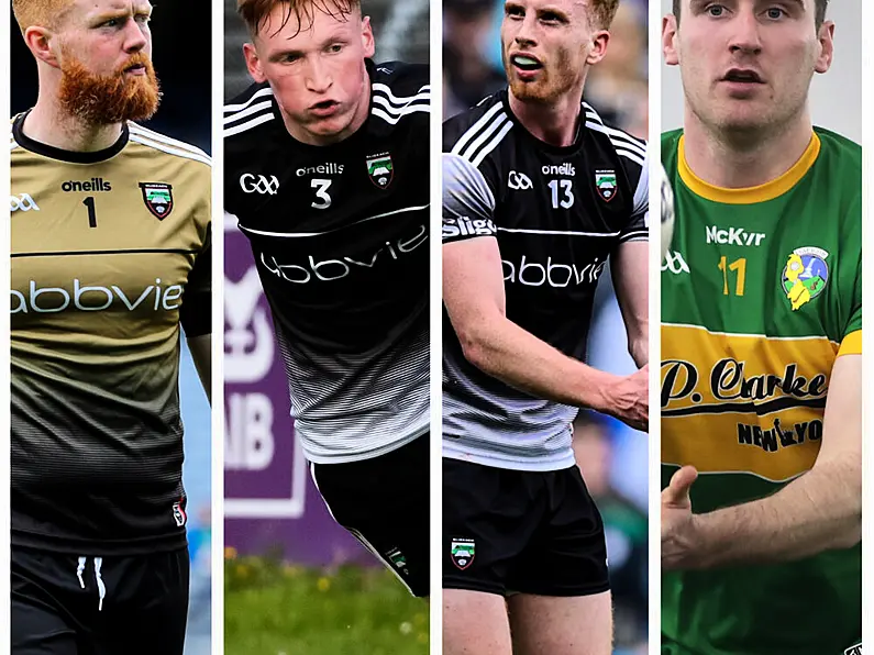 Sligo and Leitrim footballers on Tailteann Cup Team of the Year