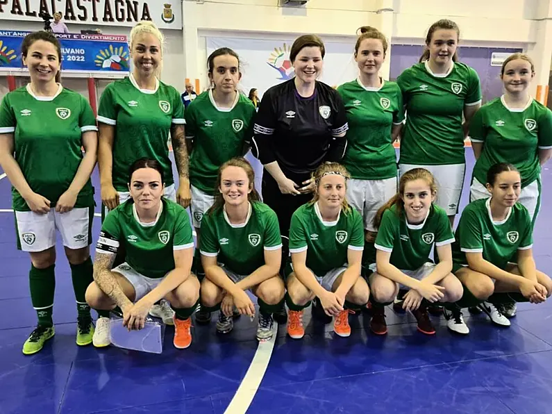 Strand Celtic's Laura McGuinn stars for Ireland at Euro Deaf Futsal Championships