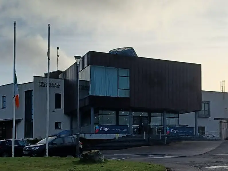 Flag at Sligo County Council flying at half-mast as mark of respect to Prv Seán Rooney