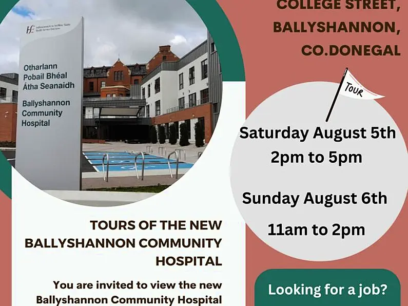 HSE to host preview days of new community hospital in Ballyshannon