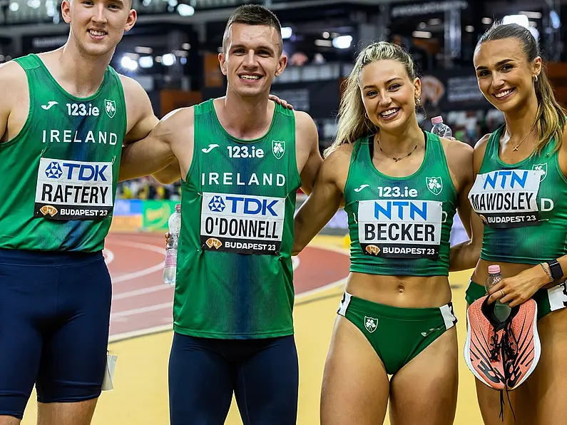 Ireland mixed relay team finish 6th in World final