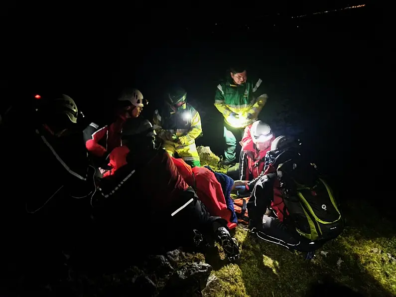 Updated:  Seriously injured walkers rescued from Diarmuid and Grainne's Cave