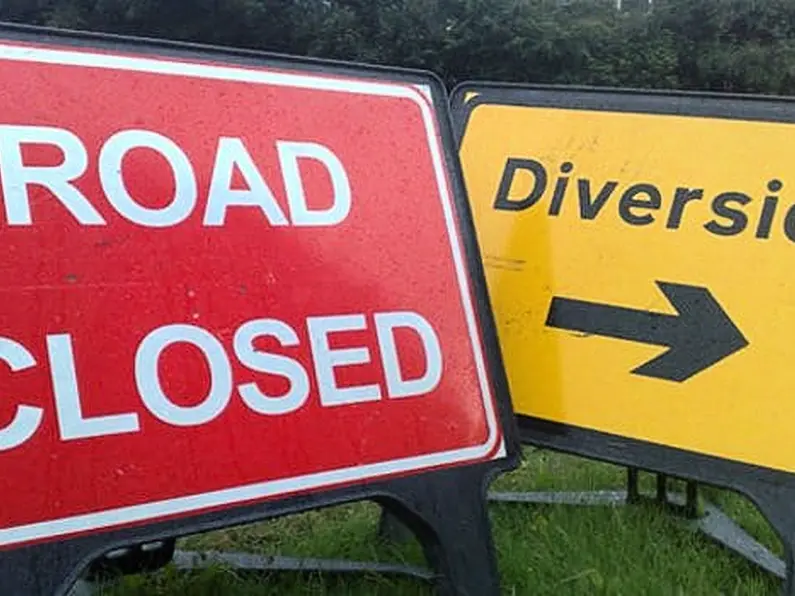 Gibraltar Road closed due to wave overtopping