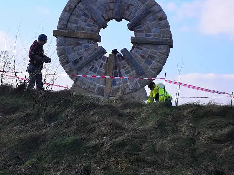 New sculpture erected in Mountcharles