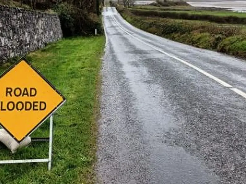 Caution advised as local road in Sligo flooded