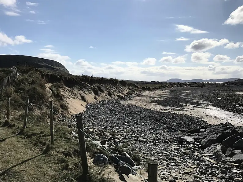 Walker hospitalised following fall at Strandhill Beach