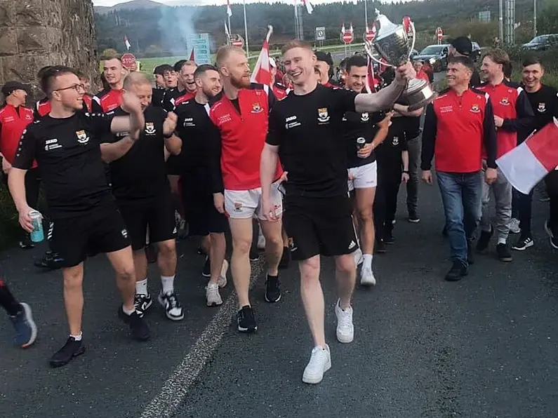 Coolera/Strandhill celebrate Sligo senior football title