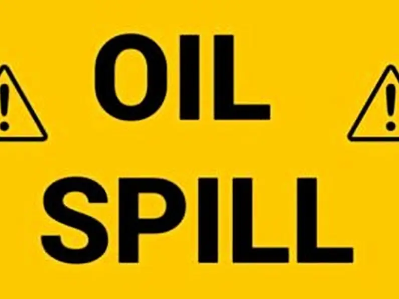 Oil spill affecting section of N15