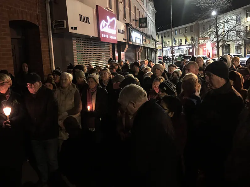 Large crowds attend Letterkenny Vigil as community prays for the Gallagher Brothers