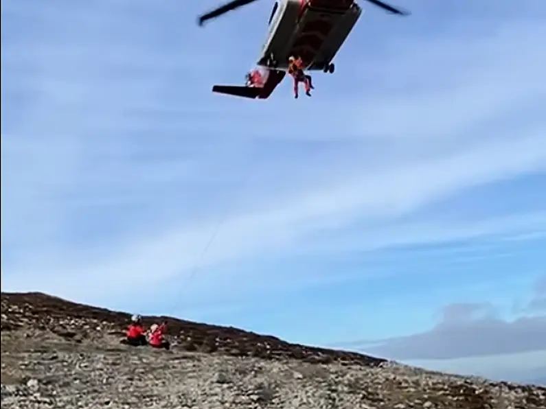 Rescue 118 assist in Croagh Patrick operation