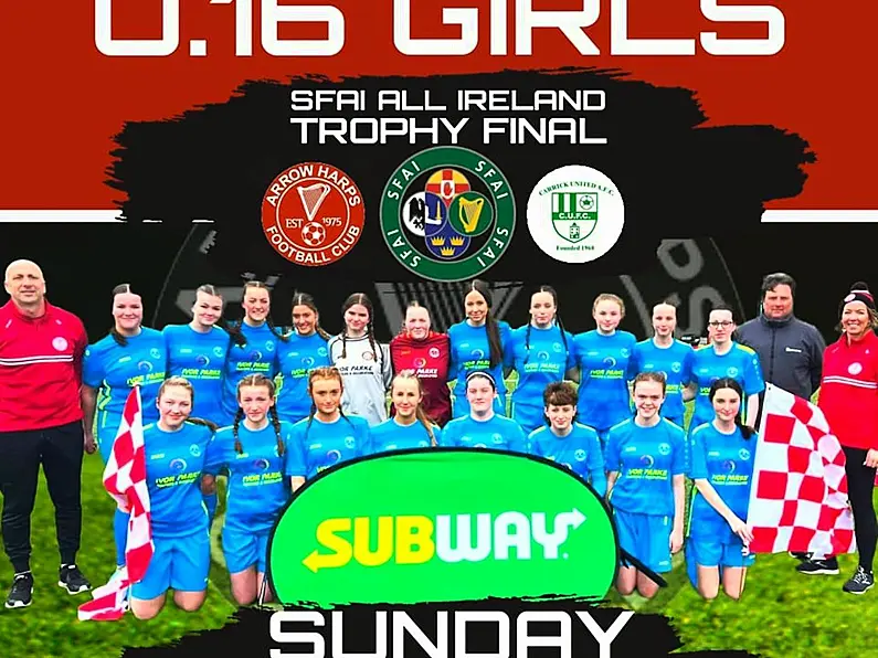 &quot;We&#039;re making club history and it&#039;s fantastic&quot; - Arrow Harps U16 girls soccer team in National Trophy final