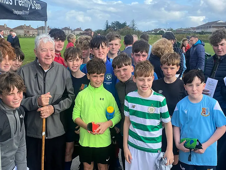 Summerhill&#039;s new Monsignor &#039;Ricky&#039; Devine all-weather pitch opens