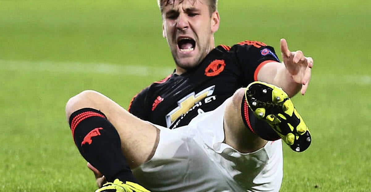 Manchester United's Luke Shaw post injury update as he recovers from ...