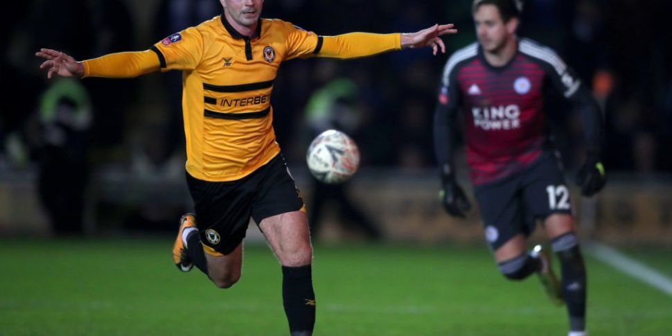Carlow Man Amond Responsible For Newport County Giant Killing Off The Ball