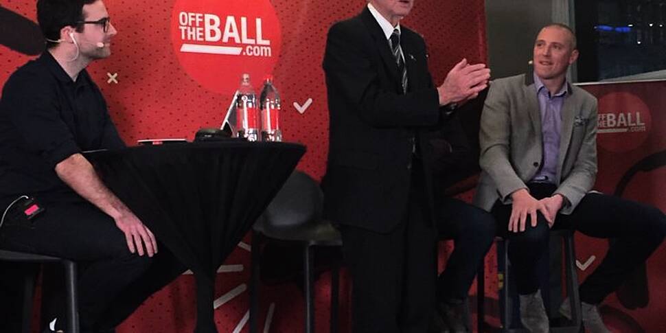 Mícheál Ó Muircheartaigh gives...