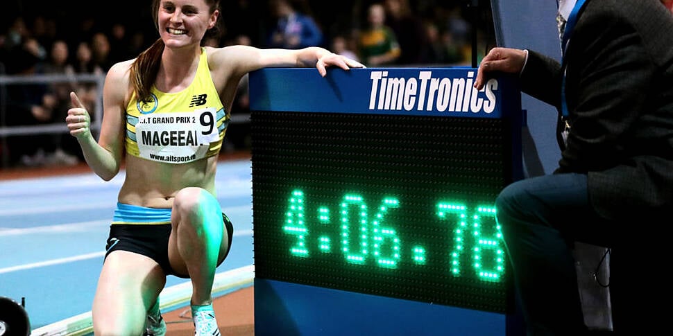 Ciara Mageean on a record brea...