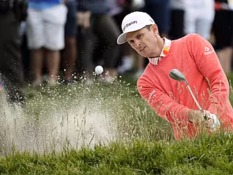 Justin Rose leads the US Open...