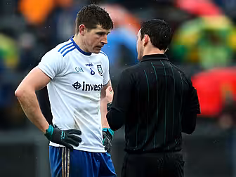 Monaghan star Darren Hughes ha...